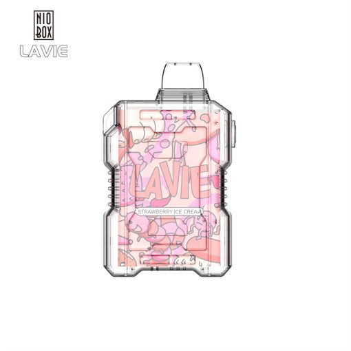 LAVIE NIO BOX 9000 Puffs Engångsvape Partihandel Jordgubbsglass Smaker