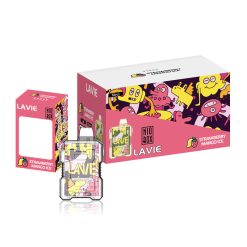 LAVIE NIO BOX 9000 puffar engångsvape grossist jordgubb mango is paket