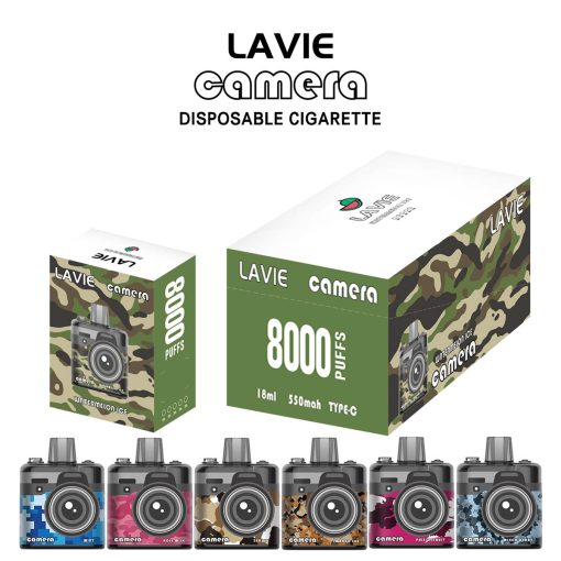 Lavie Camera 8000 Puffs engångsvape grossist (18)