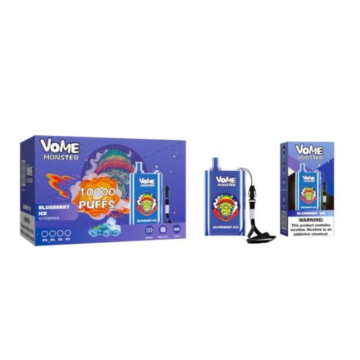 Blaubeereis Randm Vome Monster Vape 10000 Züge