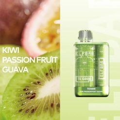 Elf Bar TE5000 Vape desechable al por mayor Kiwi Fruta de la Pasión Guayaba