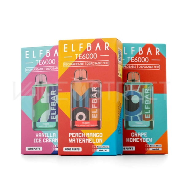 Elf Bar TE6000 Disposable Vape Wholesale (12)