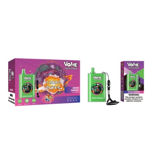 Mix Beeren Randm Vome Monster Vape 10000 Züge