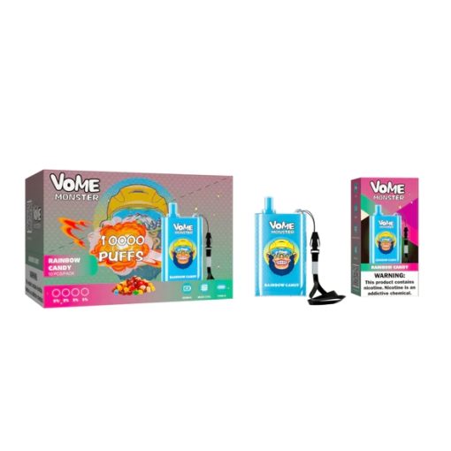 Regenbogen Candy Randm Vome Monster Vape 10000 Züge