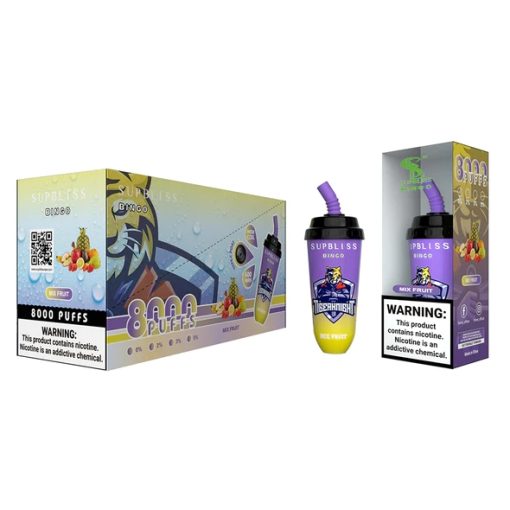 RandM Supbliss Bingo 8000 Vape Mix Obst