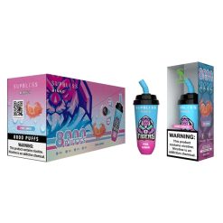 RandM Supbliss Bingo 8000 Vape Rosa Zitrone