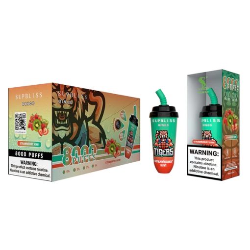 RandM Supbliss Bingo 8000 Vape Erdbeere Kiwi