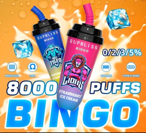 RandM Supbliss Bingo 8000 Vape Großhandel