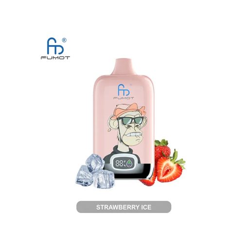 Fumot Digital 12000 Einweg Vape Großhandel Strawberry Ice