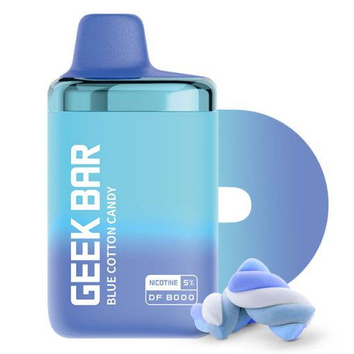 Geek Bar DF8000 Jednorazowa hurtownia Vape Blue Cotton Candy