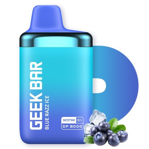 Geek Bar DF8000 Jednorazowy Vape Hurtownia Blue Razz Ice