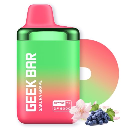 Geek Bar DF8000 Jednorazowy Vape Hurtownia Sakura Grape