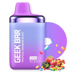 Geek Bar DF8000 Jednorazowa Hurtownia Vape Tropical Rainbow Blast