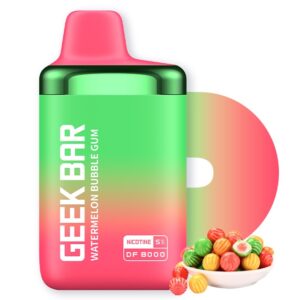 Geek Bar DF8000 Disposable Vape Wholesale Watermelon Bubble Gum