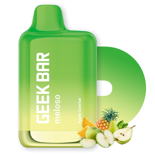 Geek Bar Meloso Max jednorazowy Vape Apple Sunrise