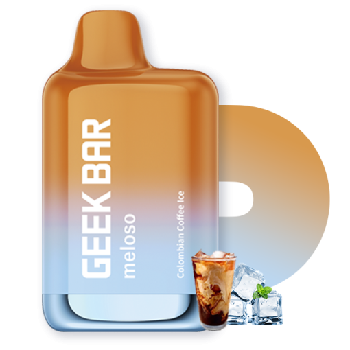 Geek Bar Meloso Max jednorazowy Vape Colombian Coffee Ice