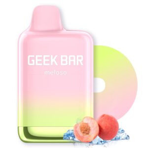 Geek Bar Meloso Max Disposable Vape Peach Ice