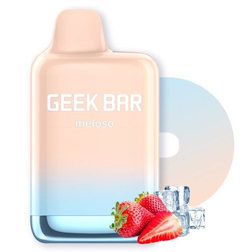 Geek Bar Meloso Max jednorazowy Vape Strawberry Ice