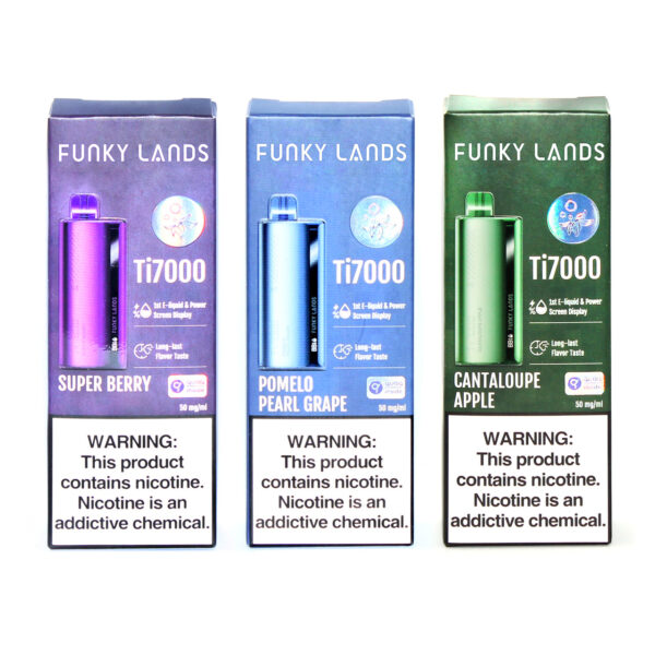 Funky Lands TI7000 Disposable Vape Wholesale (2)