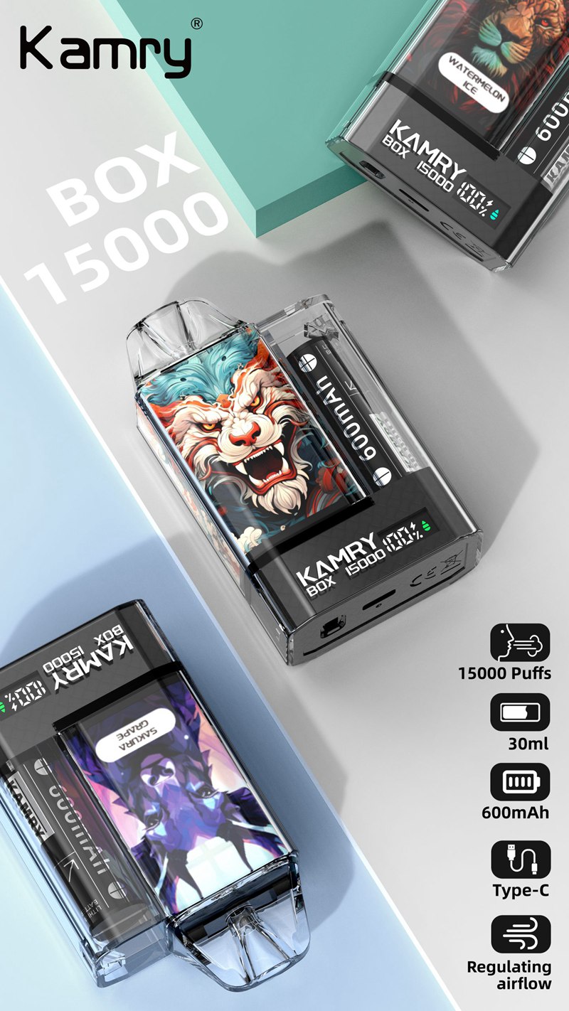 Kamry Box 15000 Puffs áttekintés 2