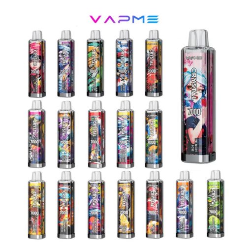 Vapme Crystal 7000 Puffs Wegwerp Vape Groothandel (4)