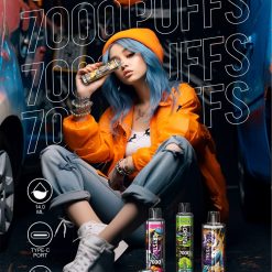 Vapme Crystal 7000 Puffs Wegwerp Vape Groothandel (5)