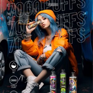 Vapme Crystal 7000 soffi monouso Vape all'ingrosso (5)