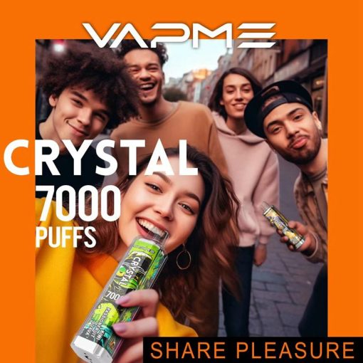 Vapme Crystal 7000 Puffs Wegwerp Vape Groothandel (7)