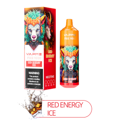 Vapme Fire 9000 Puffs Jednorazowe Vape Hurtownia Red Energy Ice