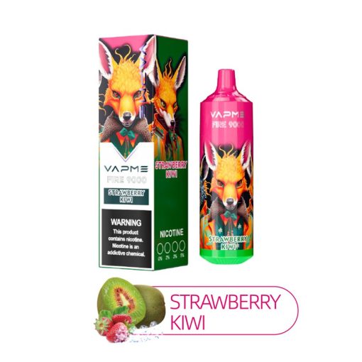 Vapme Fire 9000 Puffs Jednorazowe Vape Hurtownia Truskawka Kiwi