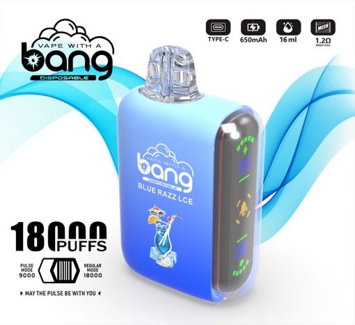 Bang 18000 Puffs Jednorazowa Sprzedaż Hurtowa Vape (1)