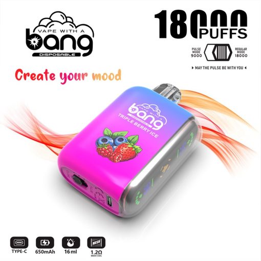Bang 18000 Puffs Jednorazowa sprzedaż hurtowa Vape (5)