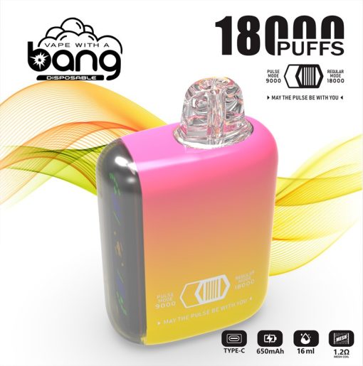 Bang 18000 Puffs Jednorazowa sprzedaż hurtowa Vape (6)
