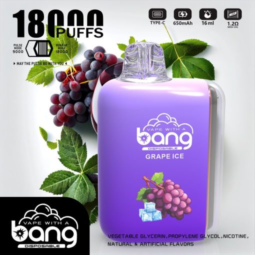 Bang 18000 Puffs Jednorazowa sprzedaż hurtowa Vape (8)