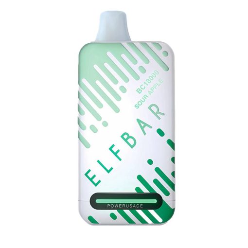 Elf Bar BC18000 eldobható vape nagykereskedelmi savanyú alma 18000 Puffs