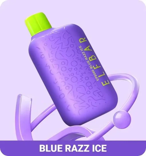 Elf Bar EP8000 Einweg Vape Großhandel Blau Razz Ice 8000 Puffs