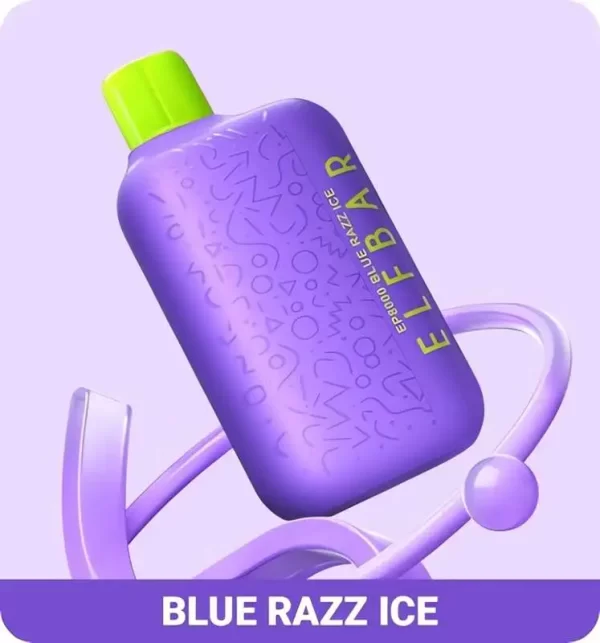 Elf Bar EP8000 Disposable Vape Wholesale Blue Razz Ice 8000 Puffs