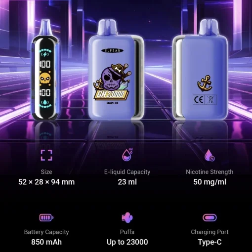 ELF BAR GH23000 Wegwerp Vape Groothandel (1)