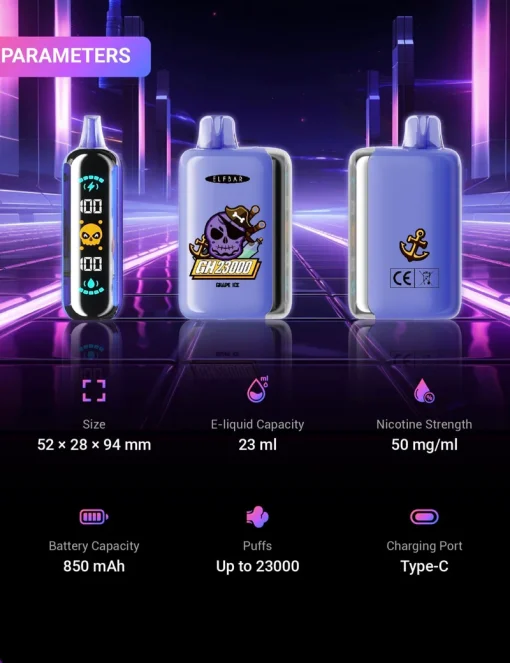 ELF BAR GH23000 Wegwerp Vape Groothandel (1)