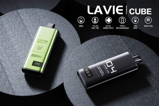 LAVIE Cube 20000 Puffs Disposable Vape Wholesale Aloe Vera Grape Ice Flavors