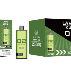 LAVIE Cube 20000 Puffs Disposable Vape Wholesale Aloe Vera Grape Ice Package