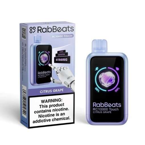 RabBeats RC10000 Touch Wegwerp Vape Groothandel citrus druif