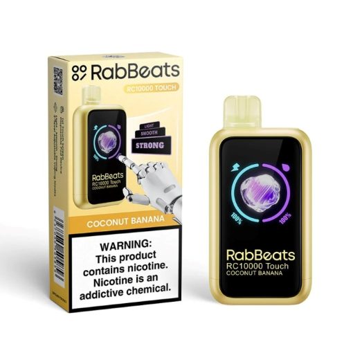 RabBeats RC10000 Touch Wegwerp Vape Groothandel kokosnoot banaan