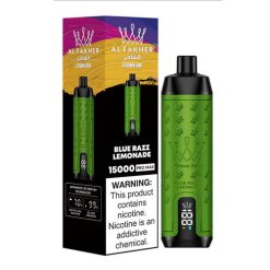 AL Fakher Crown Bar 15000 Pro Max Wegwerp Vape Groothandel Blue Razz Lemonade