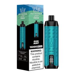 AL Fakher Kroonstaaf 15000 Pro Max Wegwerp Vape Groothandel Gum Mint