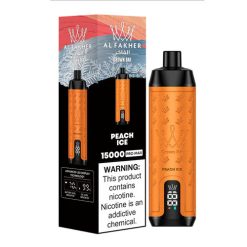 AL Fakher Kroon Bar 15000 Pro Max Wegwerp Vape Groothandel Perzik Ijs