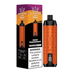 AL Fakher Kroonstaaf 15000 Pro Max Wegwerp Vape Groothandel Zoete Passievrucht