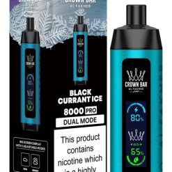 Al Fakher 8000 Pro Einweg Vape Wholeasle Schwarze Johannisbeere Eis