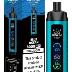 Al Fakher 8000 Pro Einweg Vape Wholeasle Blau Ozean