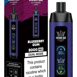 Al Fakher 8000 Pro Einweg Vape Wholeasle Heidelbeere Kaugummi